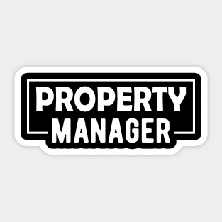 Property Manager Sticker